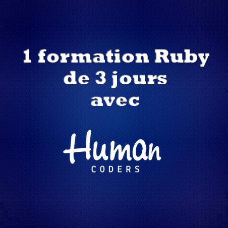 Gagnez une formation Ruby Human Coders