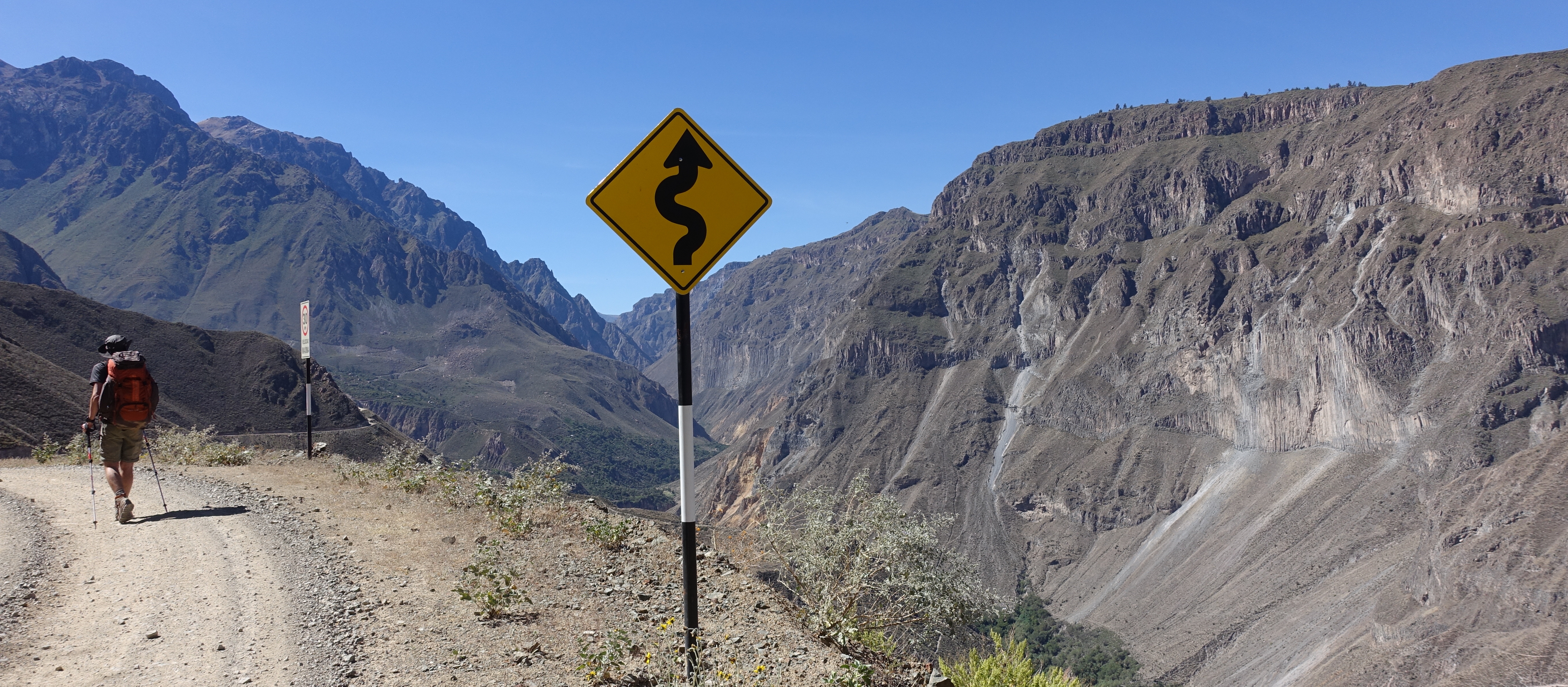 Matthieu en rando au Pérou