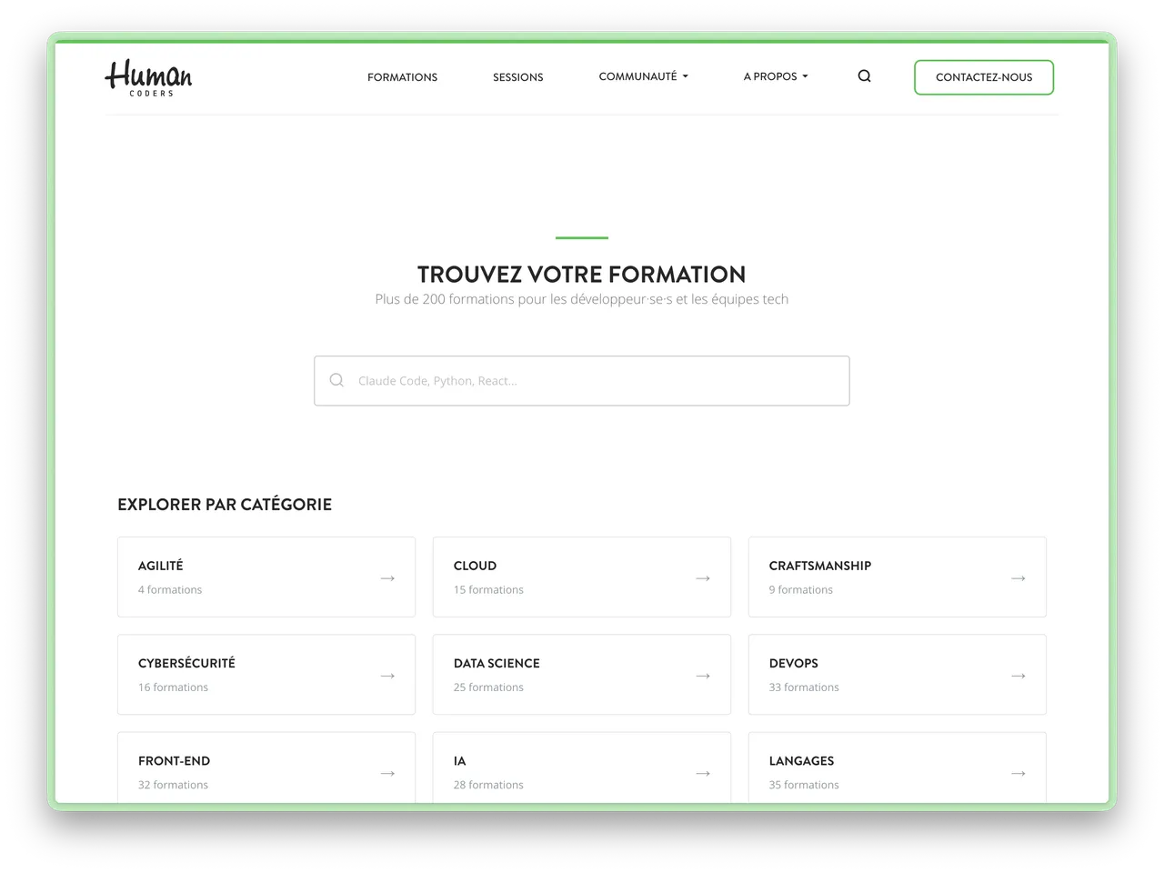Notre catalogue de formations fait peau neuve : recherche rapide, filtres et catégories