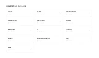 Plus de 40 nouvelles formations depuis Janvier !